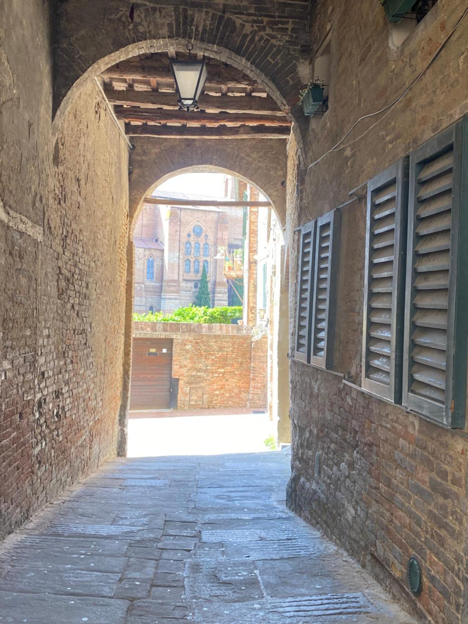 Loft Vicolo Di Vallepiatta 2 Min Piazza Del Campo Con Parcheggio Siena Eksteriør bilde